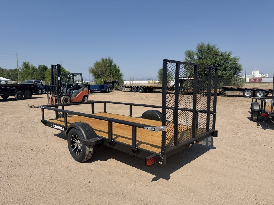 New 2027 Karavan 6-12 Ramp Gate Utility W/ Fold Down Sides 3K GVWR