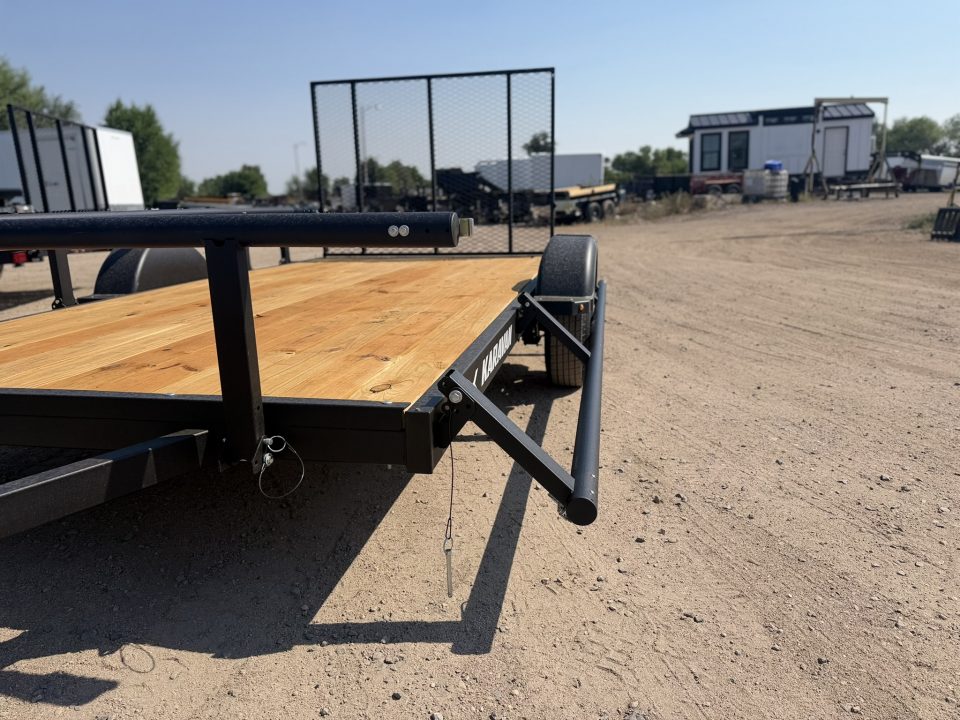 New 2027 Karavan 6-12 Ramp Gate Utility W/ Fold Down Sides 3K GVWR