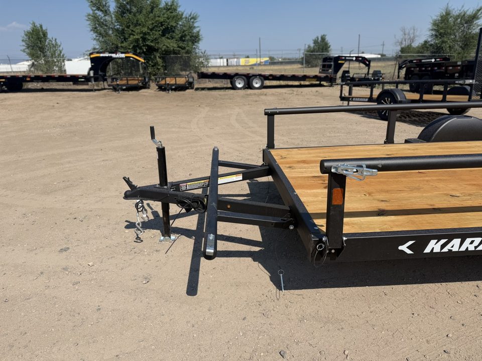 New 2027 Karavan 6-12 Ramp Gate Utility W/ Fold Down Sides 3K GVWR