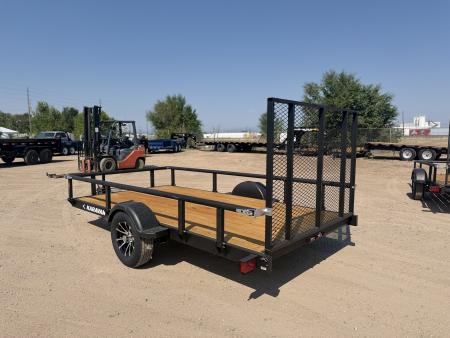 New 2027 Karavan 6-12 Ramp Gate Utility W/ Fold Down Sides 3K GVWR