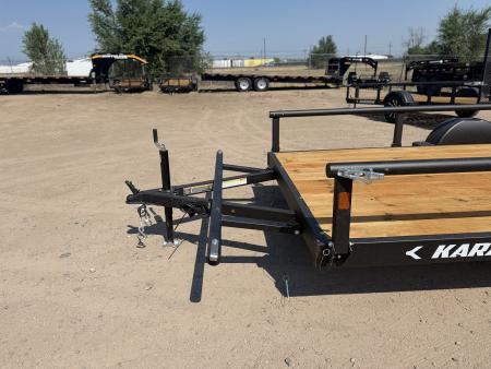 New 2027 Karavan 6-12 Ramp Gate Utility W/ Fold Down Sides 3K GVWR