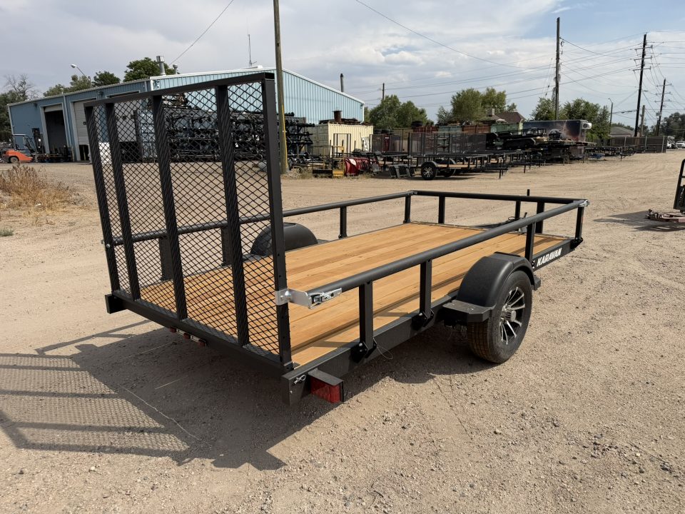 New 2027 Karavan 6-12 Ramp Gate Utility W/ Fold Down Sides 3K GVWR