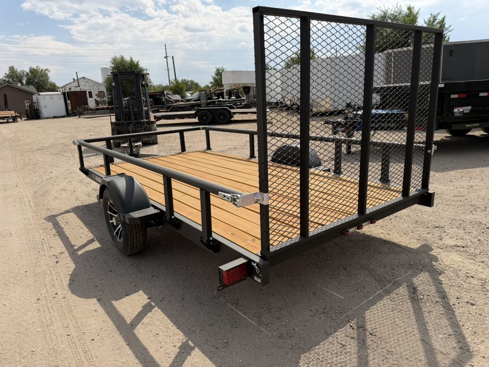 New 2027 Karavan 6-12 Ramp Gate Utility W/ Fold Down Sides 3K GVWR