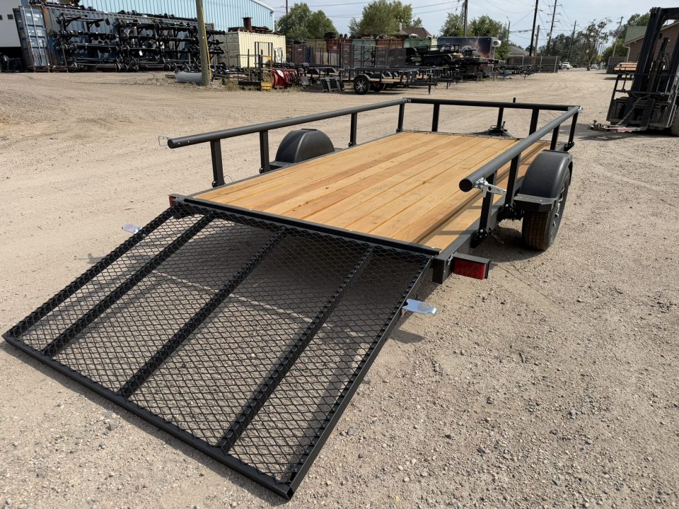 New 2027 Karavan 6-12 Ramp Gate Utility W/ Fold Down Sides 3K GVWR