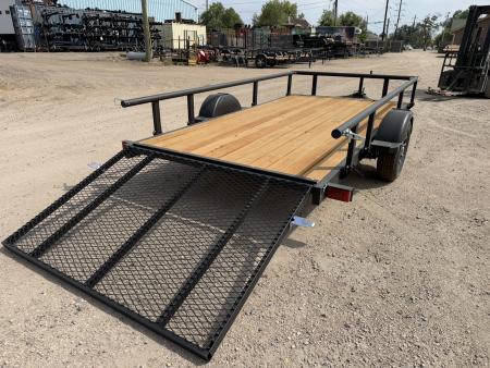 New 2027 Karavan 6-12 Ramp Gate Utility W/ Fold Down Sides 3K GVWR