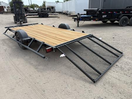 New 2027 Karavan 6-12 Ramp Gate Utility W/ Fold Down Sides 3K GVWR