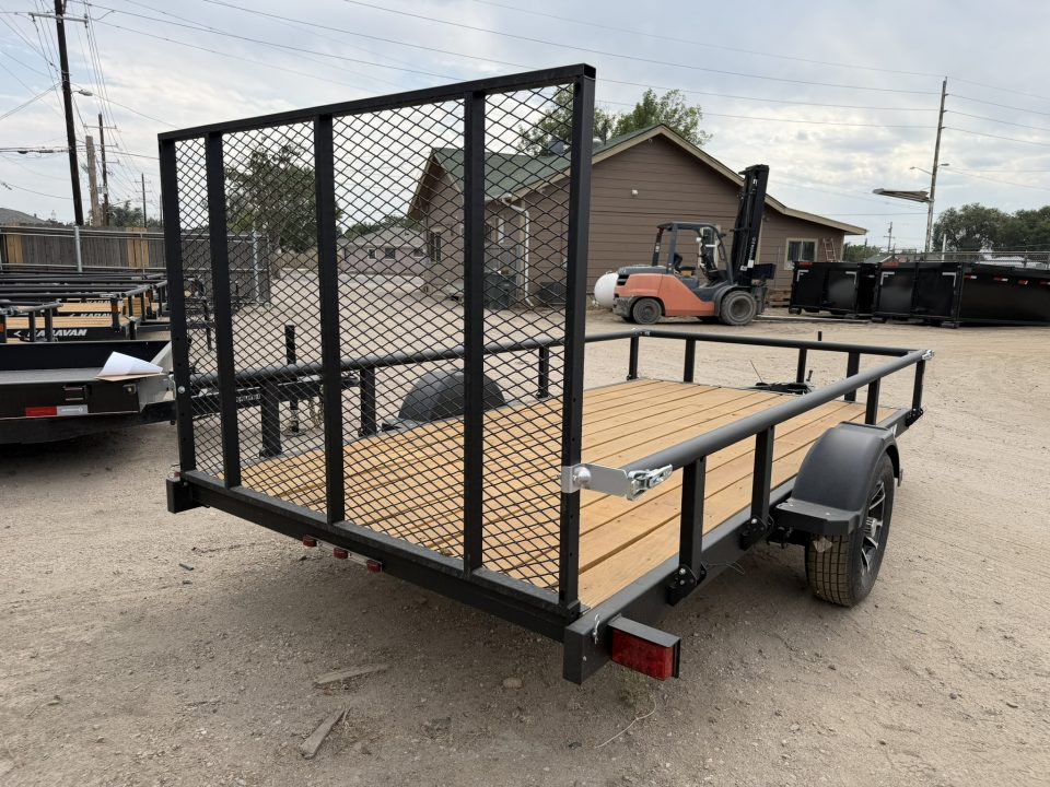 New 2027 Karavan 6-12 Ramp Gate Utility W/ Fold Down Sides 3K GVWR