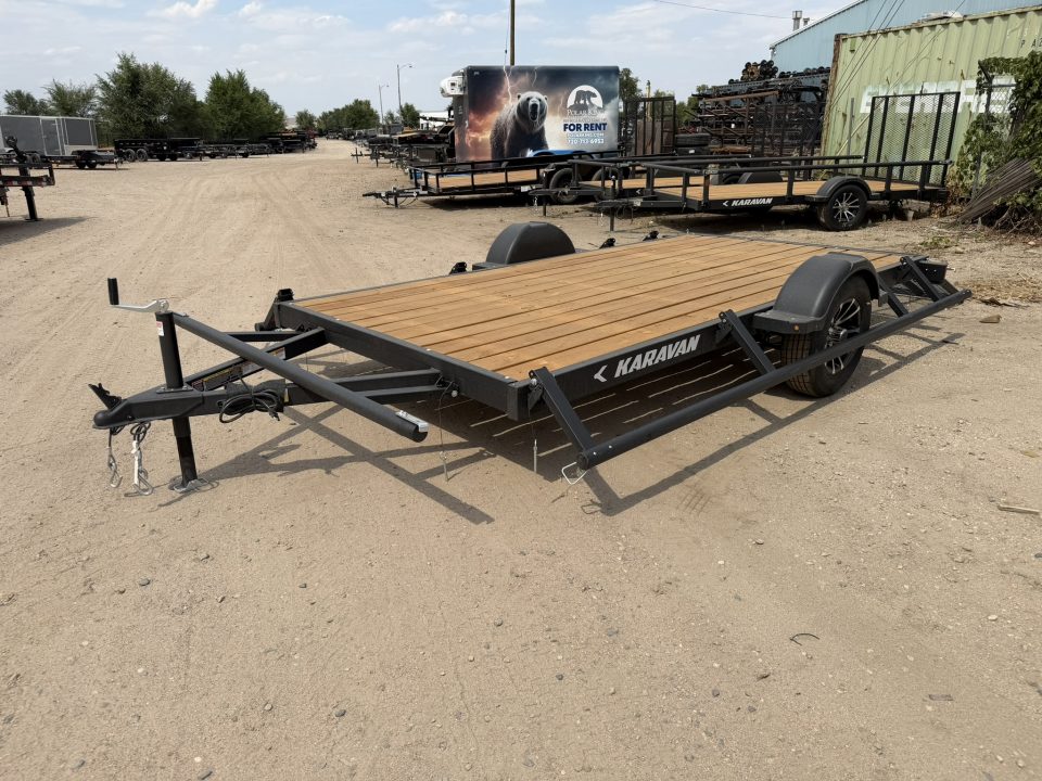 New 2027 Karavan 6-12 Ramp Gate Utility W/ Fold Down Sides 3K GVWR