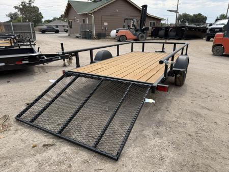 New 2027 Karavan 6-12 Ramp Gate Utility W/ Fold Down Sides 3K GVWR