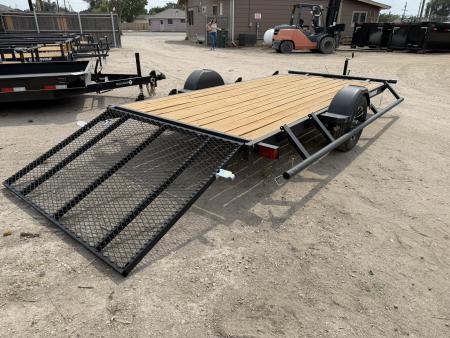 New 2027 Karavan 6-12 Ramp Gate Utility W/ Fold Down Sides 3K GVWR