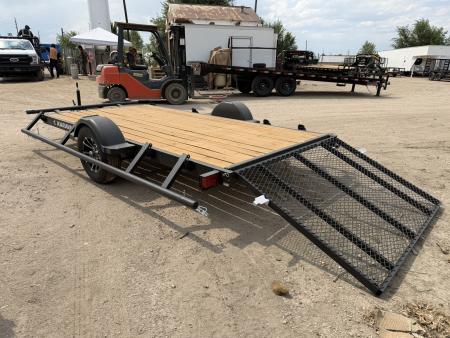 New 2027 Karavan 6-12 Ramp Gate Utility W/ Fold Down Sides 3K GVWR