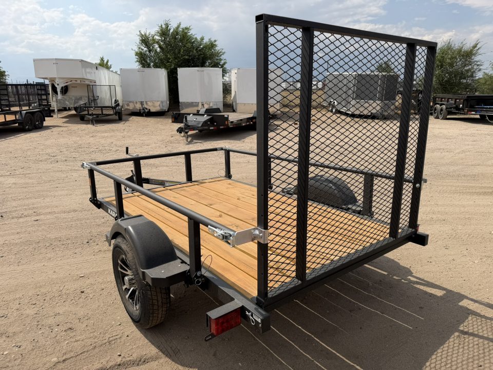 New 2027 Karavan 5-8 Ramp Gate Utility W/ Fold Down Sides 3K GVWR