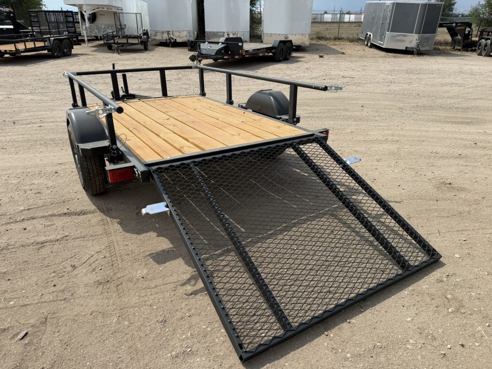 New 2027 Karavan 5-8 Ramp Gate Utility W/ Fold Down Sides 3K GVWR