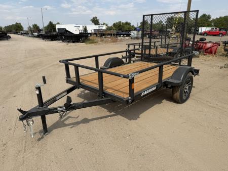 New 2027 Karavan 5-8 Ramp Gate Utility W/ Fold Down Sides 3K GVWR