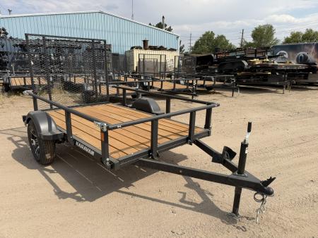 New 2027 Karavan 5-8 Ramp Gate Utility W/ Fold Down Sides 3K GVWR