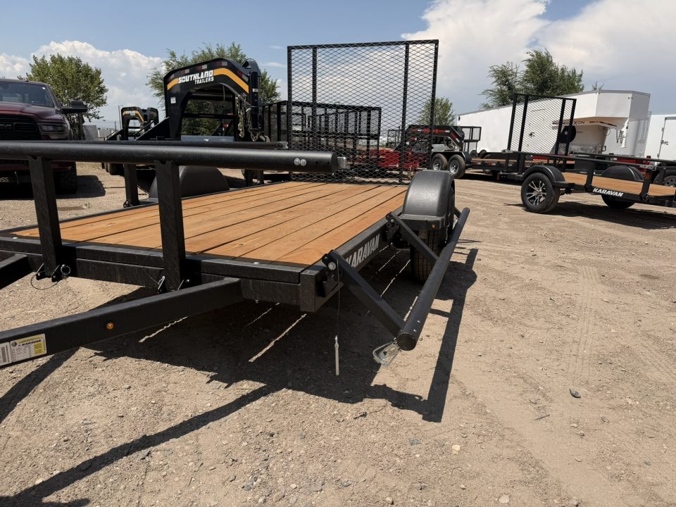 New 2027 Karavan 5-10 Ramp Gate Utility W/ Fold Down Sides 3K GVWR