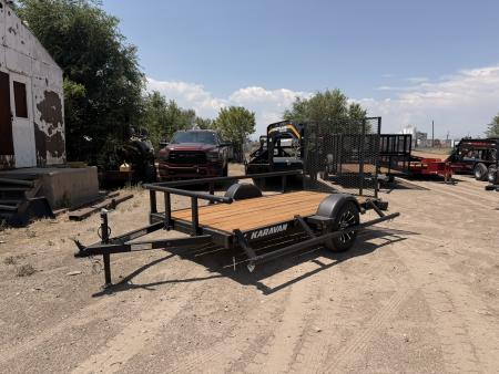 New 2027 Karavan 5-10 Ramp Gate Utility W/ Fold Down Sides 3K GVWR