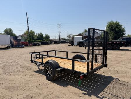New 2027 Karavan 5-10 Ramp Gate Utility W/ Fold Down Sides 3K GVWR