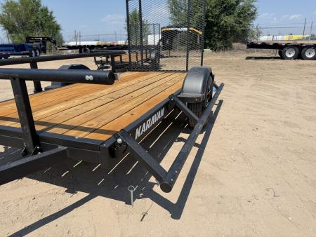 New 2027 Karavan 5-10 Ramp Gate Utility W/ Fold Down Sides 3K GVWR