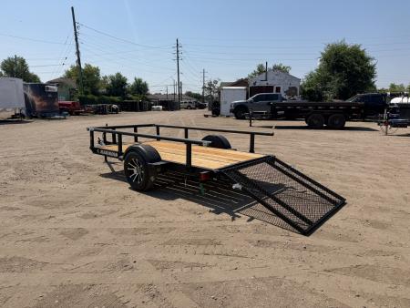 New 2027 Karavan 5-10 Ramp Gate Utility W/ Fold Down Sides 3K GVWR