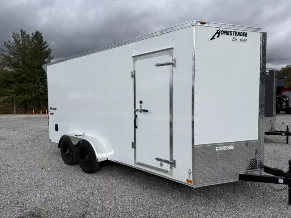 New 2027 Homesteader Trailer 7X16 IT OHV (SPOILER) Cargo / Enclosed Trailer