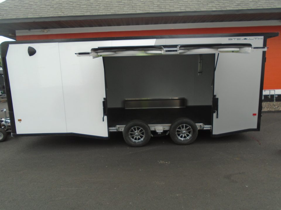 New 2027 ALCOM STEALTH 8.5X20 Car / Racing Trailer