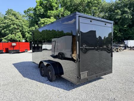 New 2026 Cargo United 7x16 TA (7FT HT) BLACKOUT .80 Polycore Cargo / Enclosed Trailer