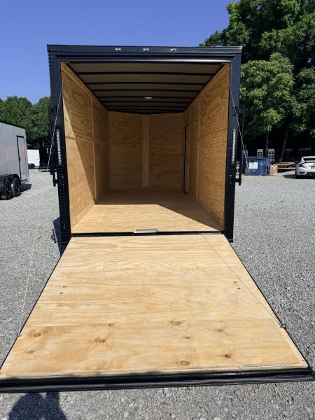 New 2026 Cargo United 7x16 TA (7FT HT) BLACKOUT .80 Polycore Cargo / Enclosed Trailer