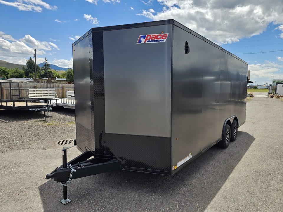 New 2026 Pace Outback DLX 8.5x20 10k Cargo Trailer