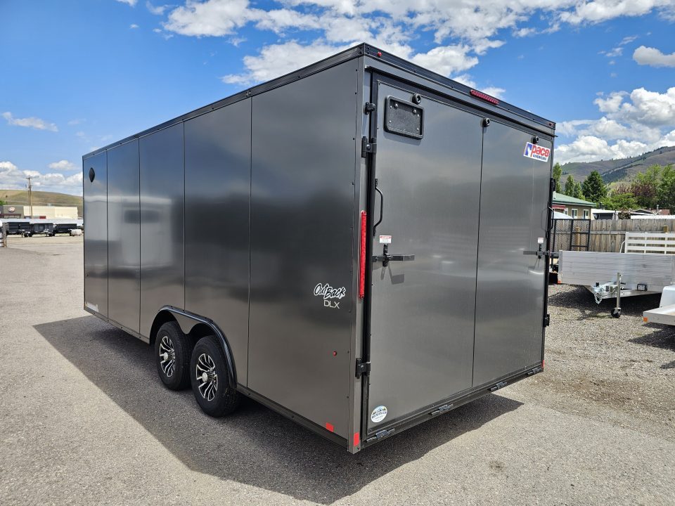 New 2026 Pace Outback DLX 8.5x20 10k Cargo Trailer