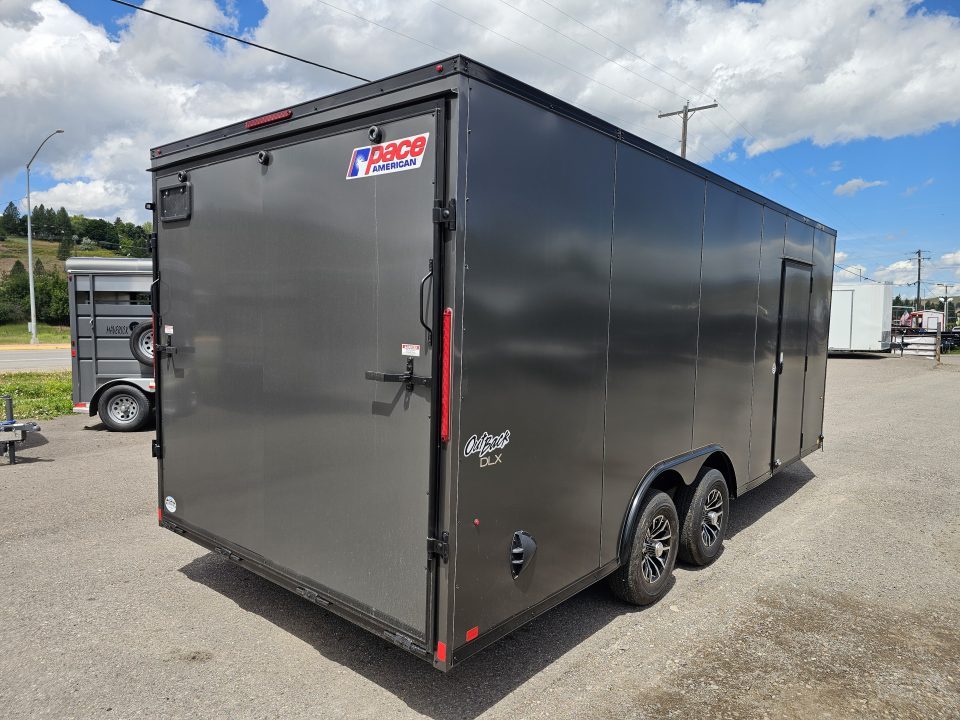 New 2026 Pace Outback DLX 8.5x20 10k Cargo Trailer