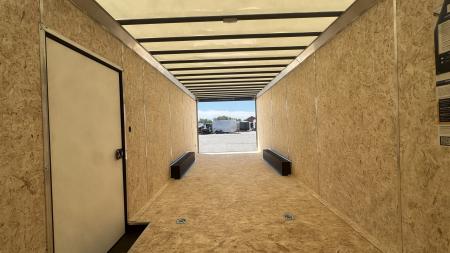 New 2026 Formula Trailers 8.5 x 24 Conquest SE Flat Top V-Nose Car Hauler 10K Car Hauler
