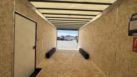 New 2026 Formula Trailers 8.5 x 20 Conquest SE Flat Top Sloped V-Nose Car Hauler  10K Car Hauler