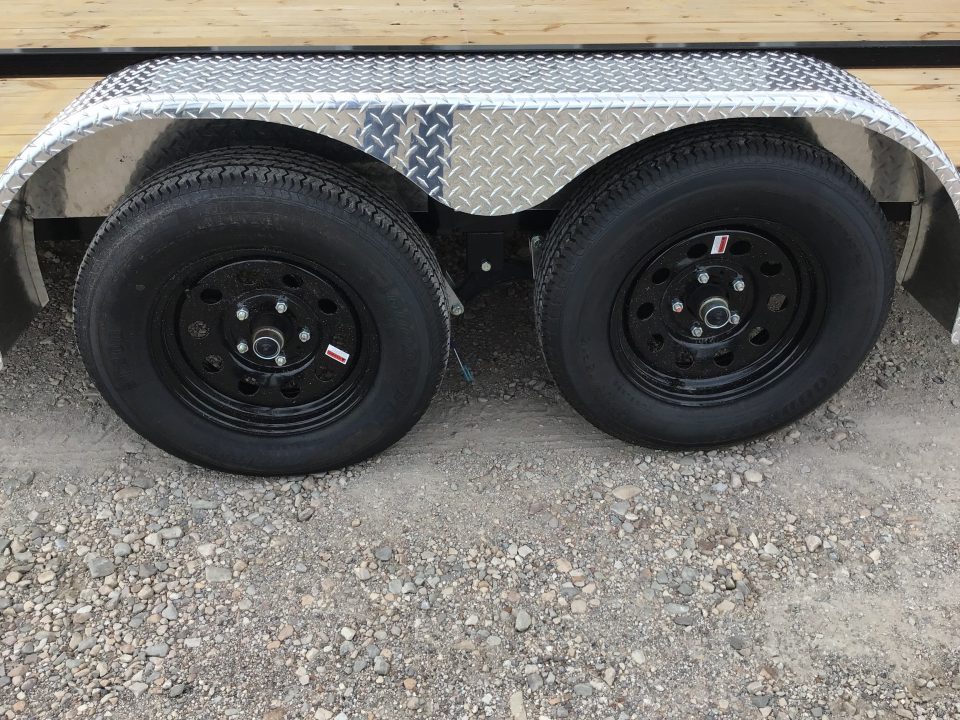 New 2027 PJ 83"x20' Tandem Axle Utility Trailer - UL