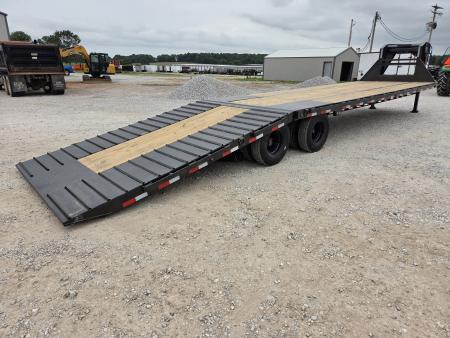 New 2026 Load Trail 102X36 TANDEM LO-PRO GOOSENECK W/12' CLETED HYDROTAIL HYDROJACKS & 14PLY TIRES