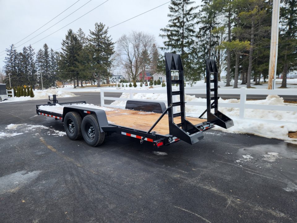New 2027 BWISE EH14 82x20 14K Tandem Axle Equipment Trailer
