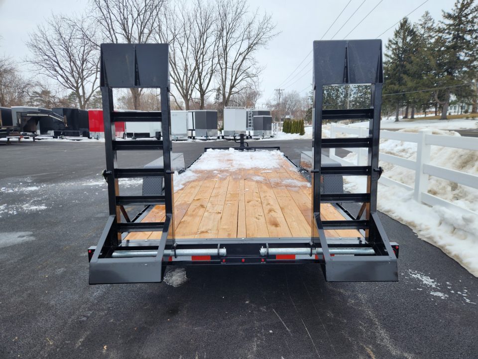 New 2027 BWISE EH14 82x20 14K Tandem Axle Equipment Trailer