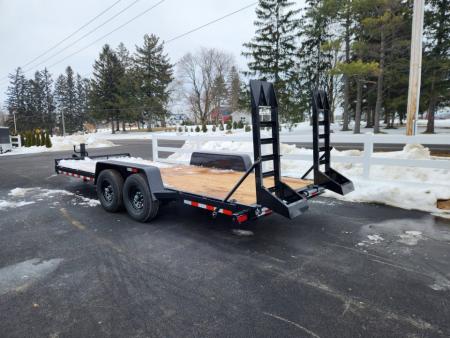 New 2027 BWISE EH14 82x20 14K Tandem Axle Equipment Trailer