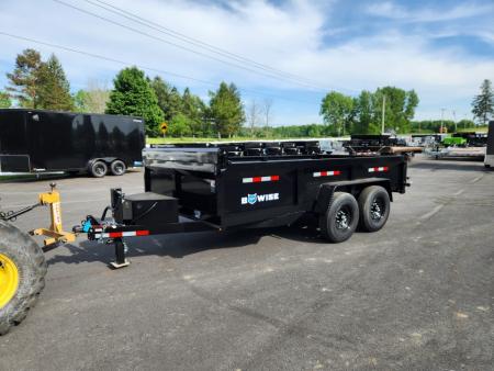 New 2027 BWISE DT14 81.5x14 14K Tandem Axle Dump Trailer