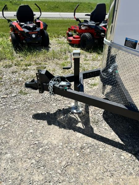 New 2026 H&H Trailers 7X16 6' 6" INTERIOR BARN DOORS LADDER RACK CONTRACTOR 9.9K GVWR Cargo / Enclosed Trailer