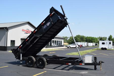 New 2026 BND Trailers 15k 7x14 Dump Trailer w/ Telescopic Cylinder 7ga Floor