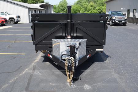 New 2026 BND Trailers 15k 7x14 Dump Trailer w/ Telescopic Cylinder 7ga Floor