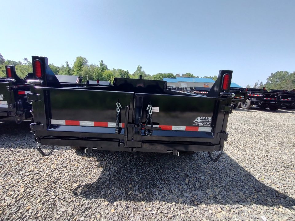 New 2026 Sure-Trac Low Profile Telescopic 6' x 12' (10K) Dump Trailer