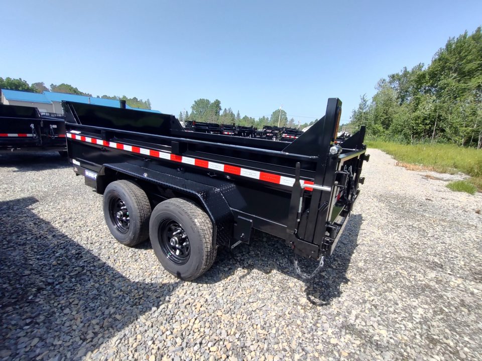 New 2026 Sure-Trac Low Profile Telescopic 6' x 12' (10K) Dump Trailer