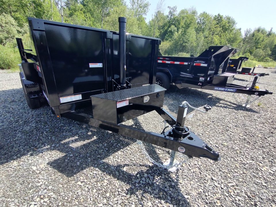 New 2026 Sure-Trac Low Profile Telescopic 6' x 12' (10K) Dump Trailer