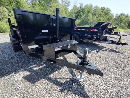 New 2026 Sure-Trac Low Profile Telescopic 6' x 12' (10K) Dump Trailer