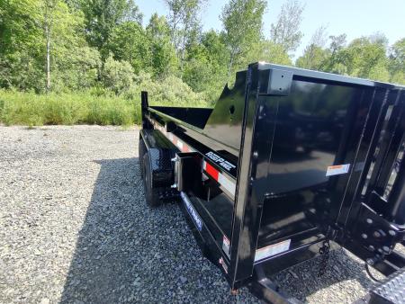 New 2026 Sure-Trac Low Profile Telescopic 6' x 12' (10K) Dump Trailer