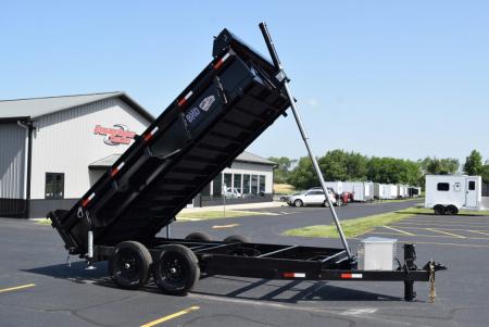 New 2026 BND Trailers 15k 7x14 Dump Trailer w/ Telescopic Cylinder 7ga Floor