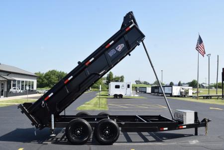 New 2026 BND Trailers 15k 7x14 Dump Trailer w/ Telescopic Cylinder 7ga Floor