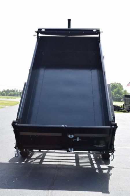 New 2026 BND Trailers 15k 7x14 Dump Trailer w/ Telescopic Cylinder 7ga Floor